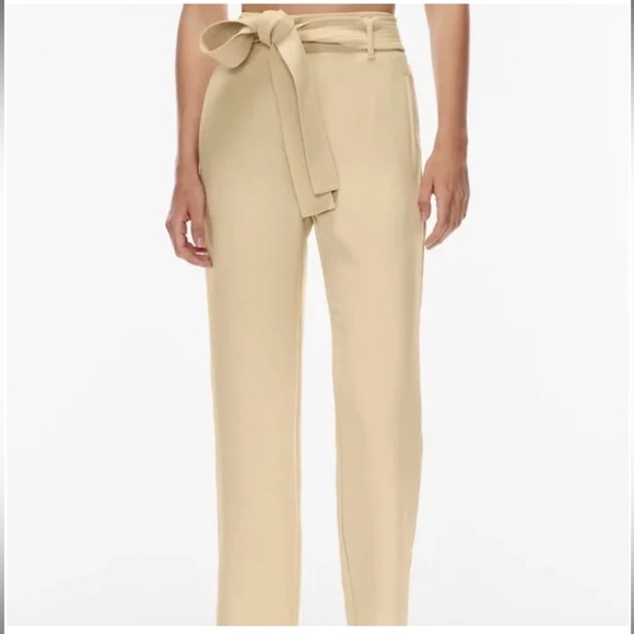 Aritzia Wilfred Tie-Front Pant - Picture 4 of 11